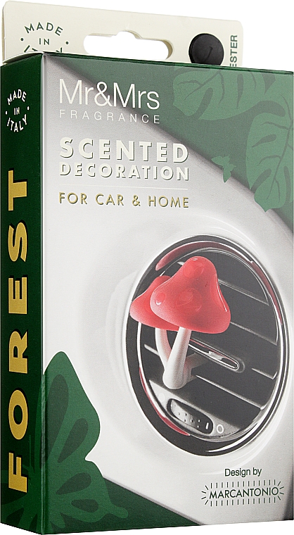 Ароматизатор в машину с ароматом сандала "Красный гриб" - Mr&Mrs Forest Mushroom Sandal — фото N1