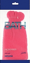 Мочалка-рукавичка банна, неоново-рожева - Suavipiel Bath Micro Fiber Mitt Extra Soft — фото N1