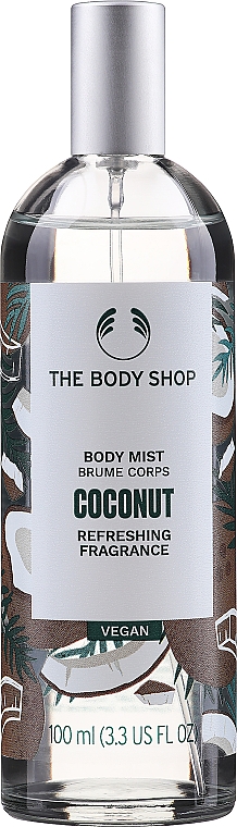Кокосовый мист для тела - The Body Shop Coconut Body Mist Vegan — фото N1
