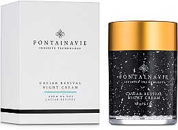 Духи, Парфюмерия, косметика Ночной крем "С икрой" - Federico Mahora Fontainavie Caviar Revival Night Cream