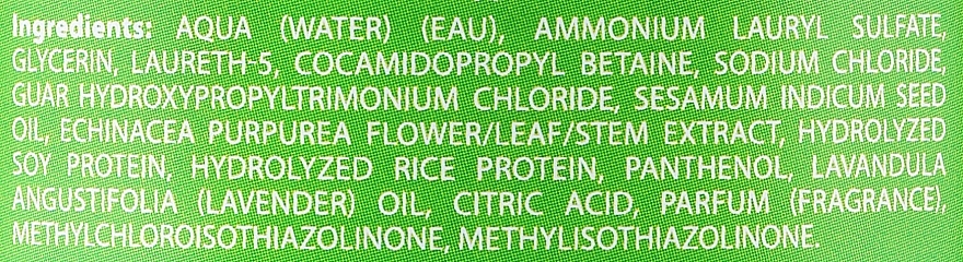 Увлажняющий шампунь с маслом кунжута, экстрактом эхинацеи, кератина и пантенола - Dikson EveryGreen Anti Frizz Shampoo — фото N3