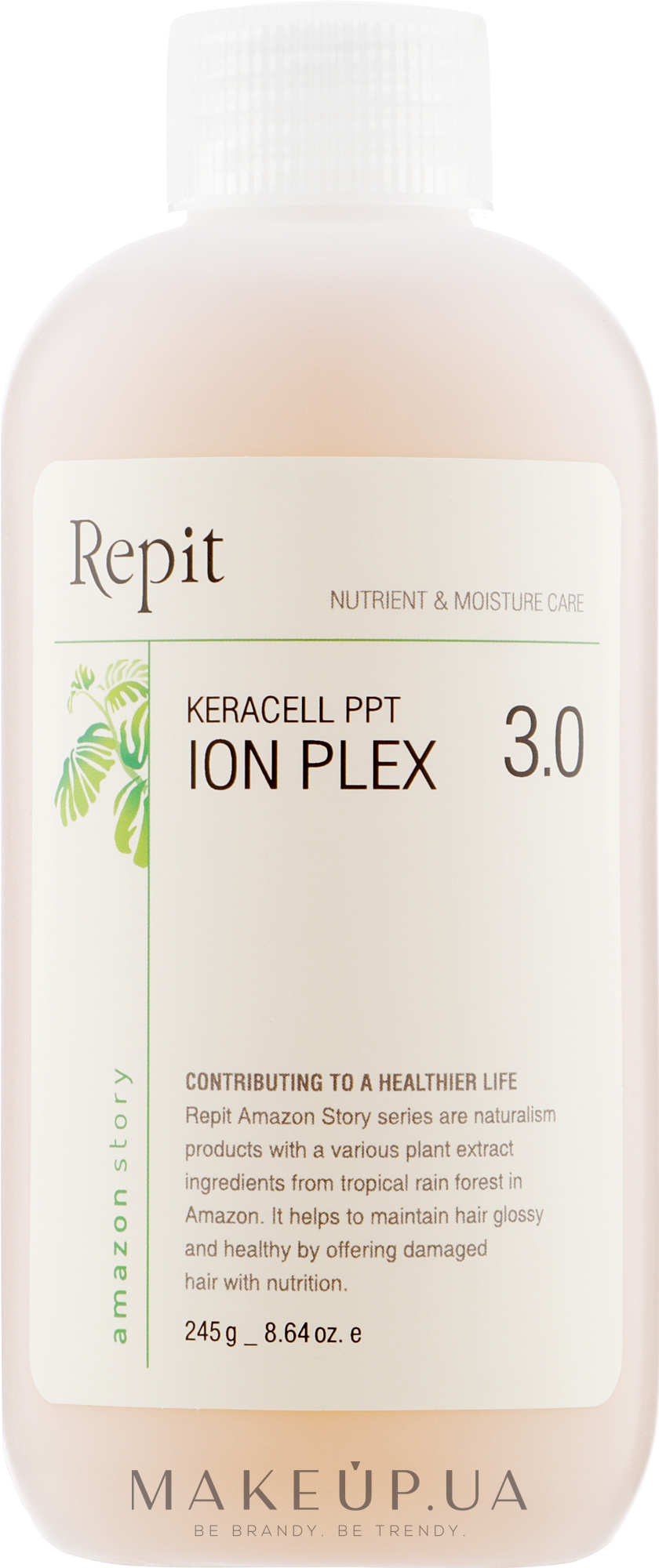 Реконструирующее средство для волос - Repit Keracell Ion Plex 3.0 Amazon Story — фото 245ml