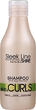 Парфумерія, косметика Шампунь для хвилястого волосся - Stapiz Sleek Line Waves & Curles Shampoo