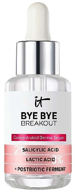 Сыворотка для лица с кислотами - It Cosmetics Bye Bye Breakout Concentrated Derma Serum — фото N1
