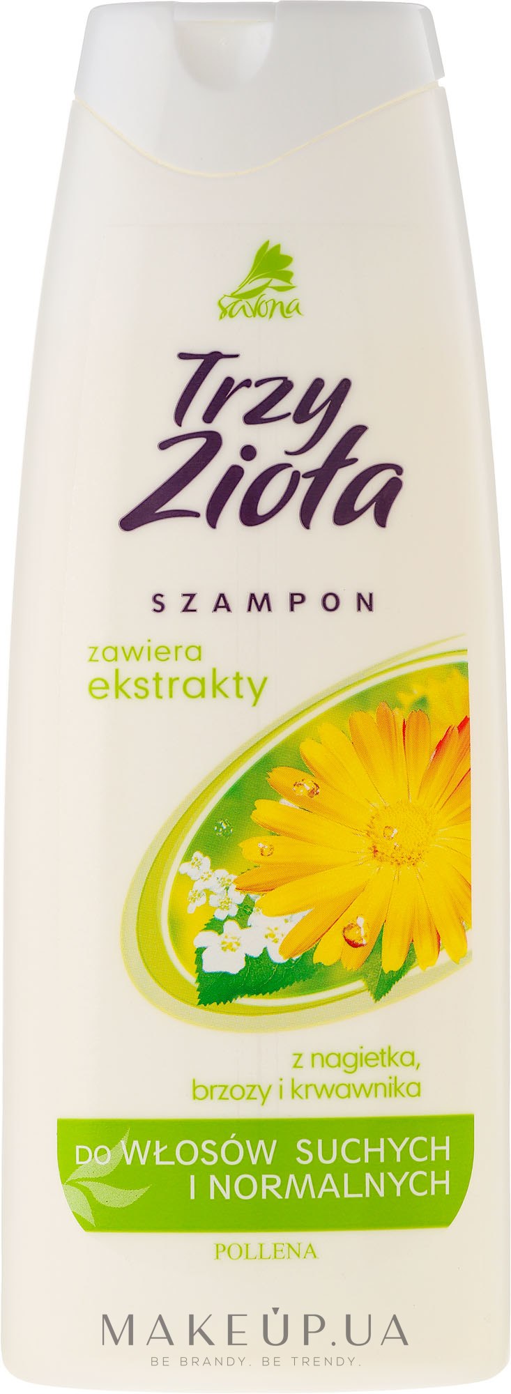 Шампунь для волос - Pollena Savona Shampoo Three Herbs Of Calendula — фото 250ml