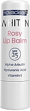 Осветляющая защитная помада для губ - NovaClear Whiten Rosy Lip Balm SPF 25 — фото N1