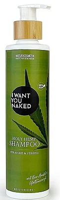 Шампунь для волос "Straight & Strong" - I Want You Naked Holy Hemp Shampoo — фото N1