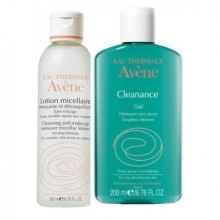 Духи, Парфюмерия, косметика Набор - Avene (gel/200ml + lotion/200ml)