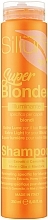 Шампунь "Сяючий Супер Блонд" для надання блиску волоссю, пофарбованому у відтінки блонд - Silium Super Blonder Illuminating Shampoo — фото N1