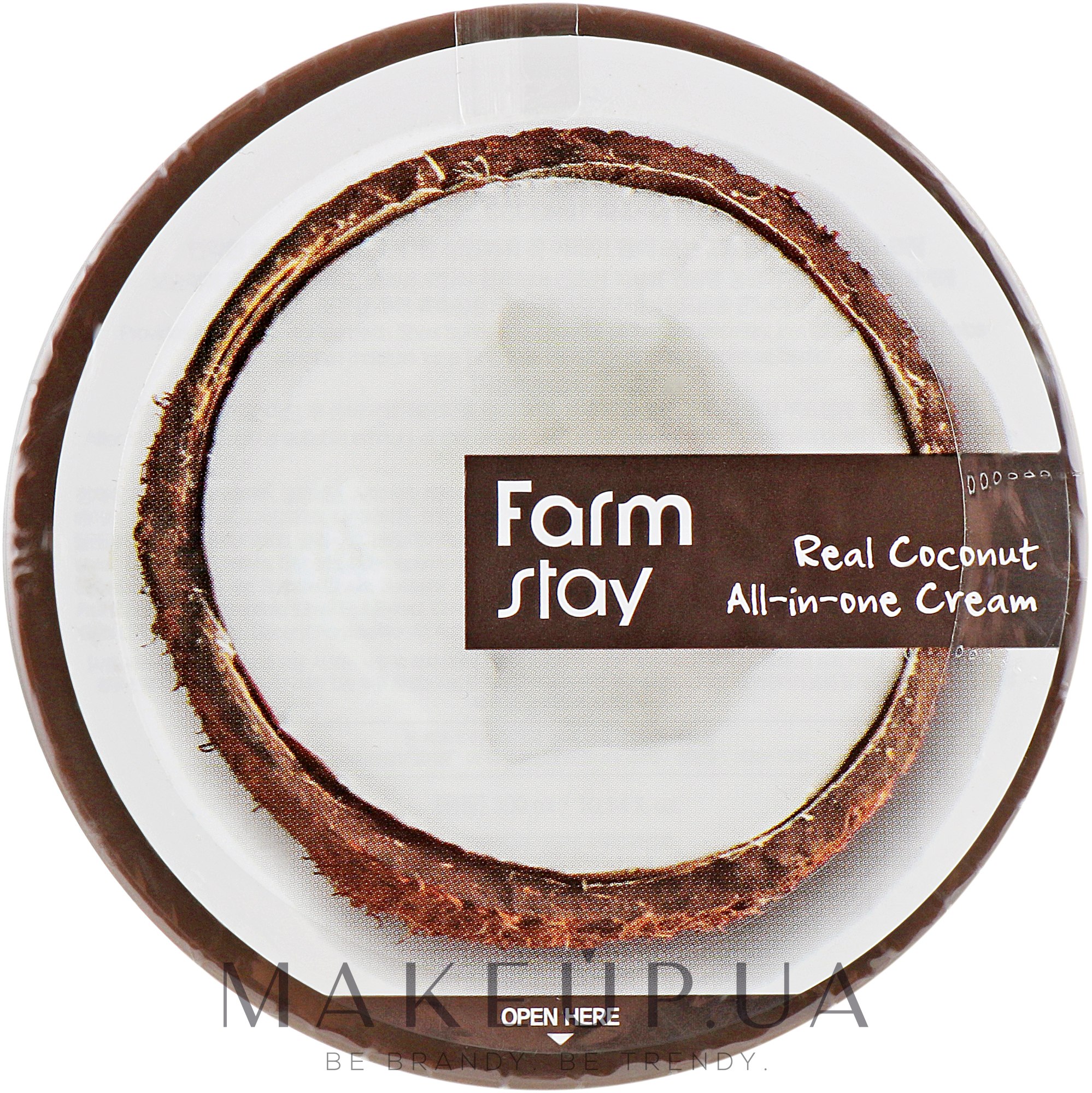 Крем для обличчя і тіла з кокосом - FarmStay Real Coconut All-In-One Cream — фото 300ml