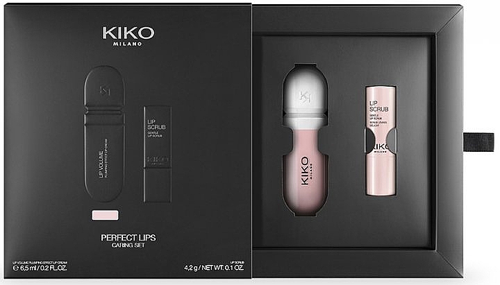 Kiko Milano Perfect Lips Caring Set (lip/scrb/4.2g + lip/cream/6.5ml) - Kiko Milano Perfect Lips Caring Set (lip/scrb/4.2g + lip/cream/6.5ml) — фото N3