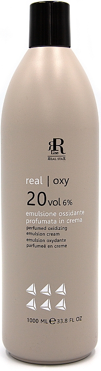 Парфюмированная окислительная эмульсия 6% - RR Line Parfymed Ossidante Emulsione Cream 6% 20 Vol — фото N2
