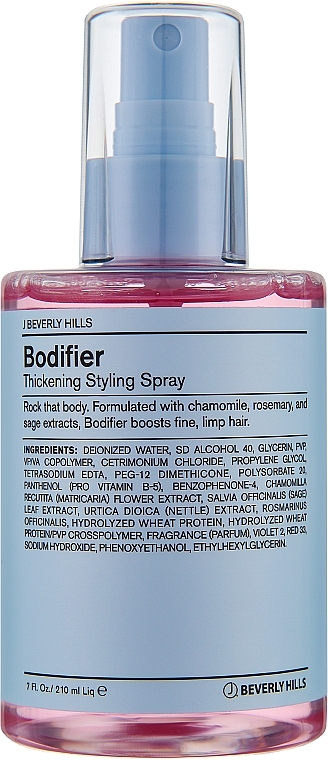 Спрей для збільшення об'єму волосся - J Beverly Hills Bodifier Thickening Styling Spray — фото N1