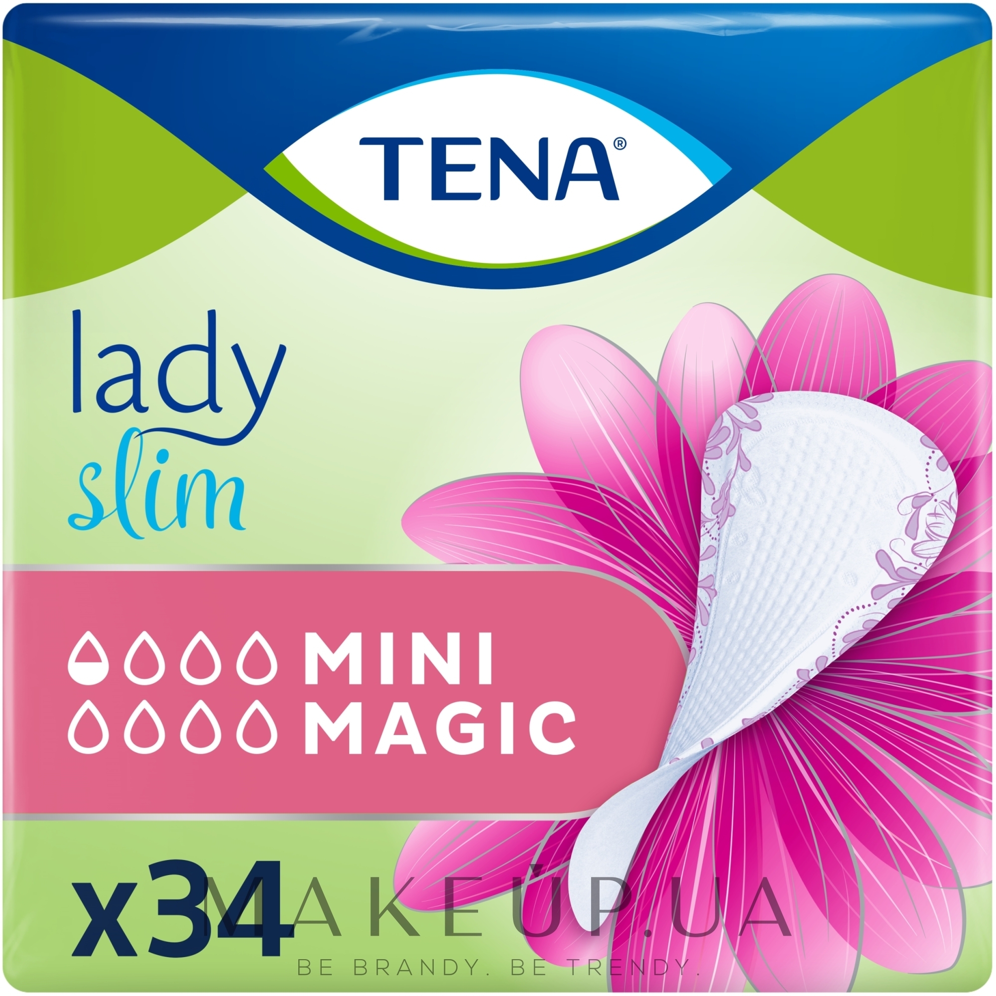 Урологічні прокладки TENA Lady Slim Mini Magic, 34 шт. - TENA — фото 34шт