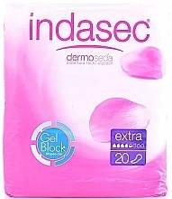 Гигиенические прокладки, 20 шт.- Indasec Dermoseda Compresses Incontinence Extra — фото N1