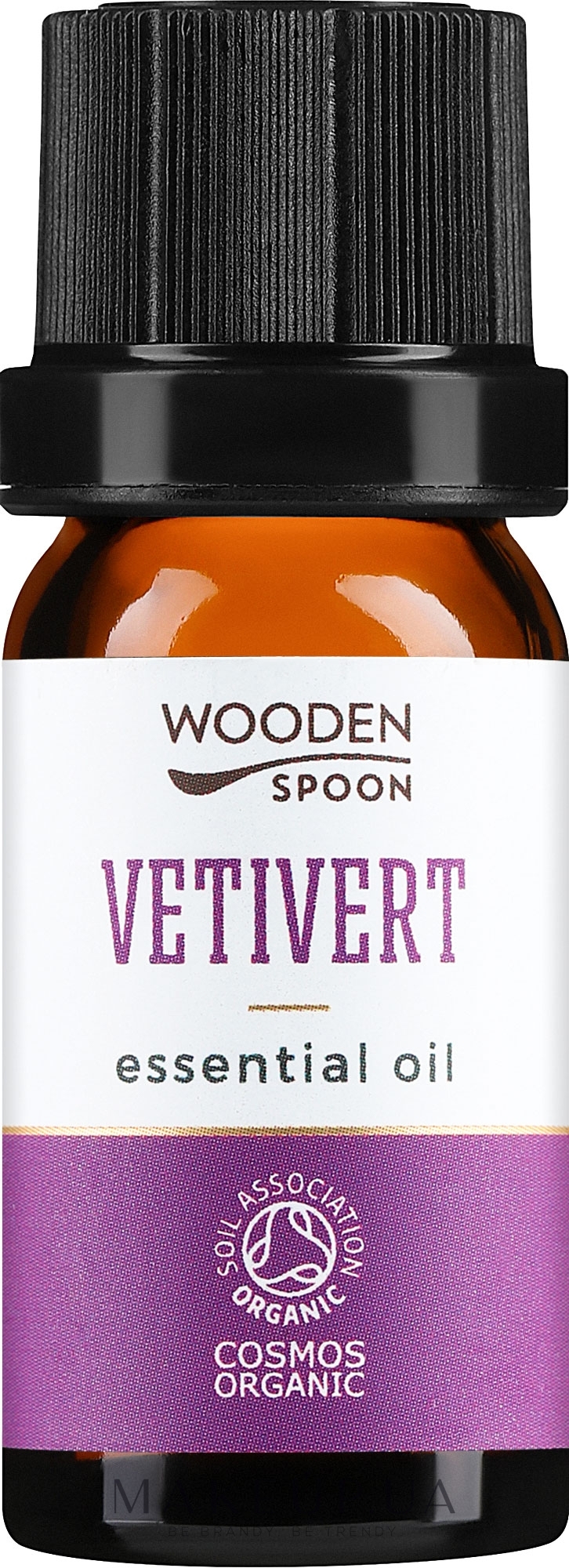 Ефірна олія "Ветивер" - Wooden Spoon Vetivert Essential Oil — фото 5ml