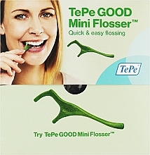 Парфумерія, косметика Зубна нитка-флосер на тримачі, 100 шт. - Tepe Good Mini Flosser Dental Floss