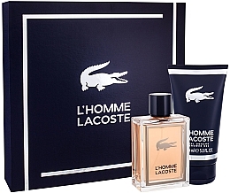 Парфумерія, косметика Lacoste L'Homme Men - Набір (edt/100ml + sh/gel/100ml)