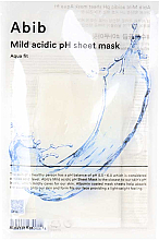 Духи, Парфюмерия, косметика Укрепляющая и увлажняющая маска - Abib Mild Acidic pH Sheet Mask Aqua Fit