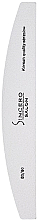 Пилочка для ногтей полумесяц, белая 80/80 - Sincero Salon Nail File, Halfmoon, Speedy White — фото N1