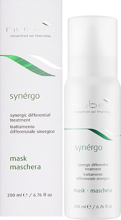 Маска для кожи головы и волос - Nubea Synergo Synergic Differential Treatment — фото N2