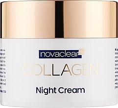 Парфумерія, косметика Нічний крем з колагеном для обличчя - Novaclear Collagen Night Cream
