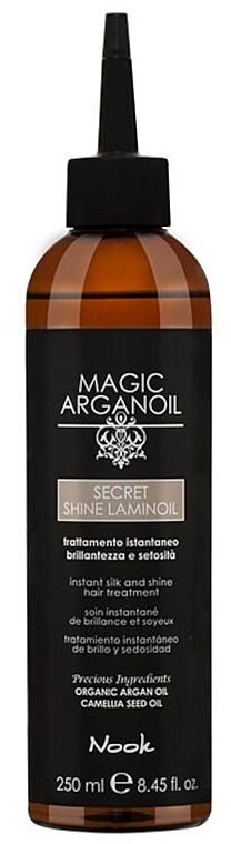 Ламінувальна олія-блиск для волосся - Nook Magic Arganoil Secret Magic Argan Oil — фото N1
