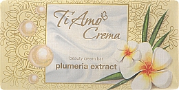 Парфумерія, косметика Крем-мило "З екстрактом плюмерії" - Миловарні традиції Ti Amo Crema