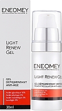Омолоджувальний гель для обличчя "Регулятор пігментації" - Eneomey Light Renew Gel — фото N2
