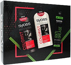 Парфумерія, косметика Набір - Syoss Colorist (shm/500ml + cond/500ml + dry/shm/200ml)