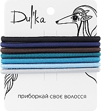Парфумерія, косметика Набір різнобарвних гумок для волосся UH717705, 7 шт - Dulka
