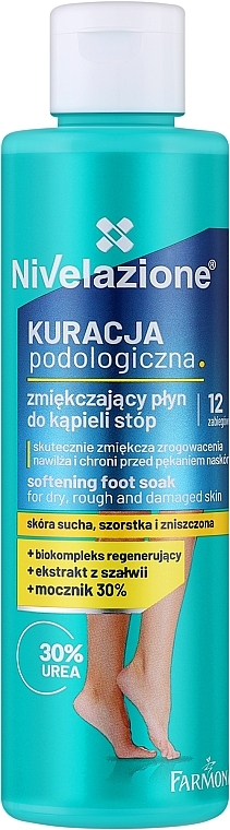 Ванночка для ніг із сечовиною - Farmona Nivelazione Softening Foot Soak — фото N1