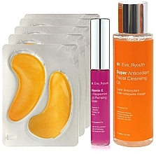 Парфумерія, косметика Набір - Dr. Eve_Ryouth Ultra Youth Rejuvenation Set (cl/oil/100ml + eye/pads/5x2pcs + lip/gloss/8ml)