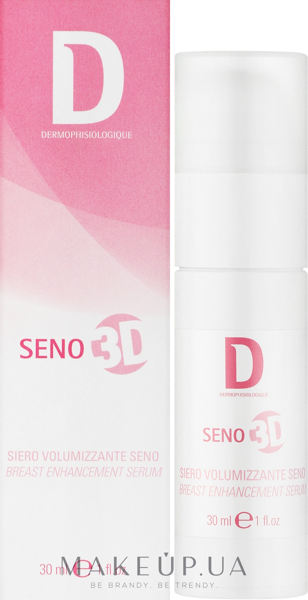 Сироватка для підтягування та збільшення об'єму грудей - Dermophisiologique SENO 3D Serum — фото 30ml