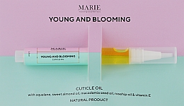  Олія для кутикули - Marie Fresh Young And Blooming Cuticle Oil — фото N2