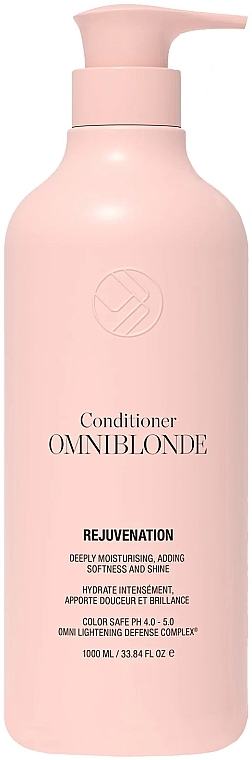 Зволожувальний кондиціонер для світлого волосся - Omniblonde Rejuvenation Conditioner — фото N2