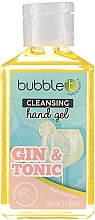 Антибактериальный очищающий гель для рук "Джин и Тоник" - Bubble T Cleansing Hand Gel Gin & Tonic — фото N1