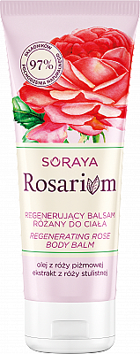 Відновлювальний бальзам для тіла - Soraya Rosarium Regenerating Rose Body Balm — фото N1
