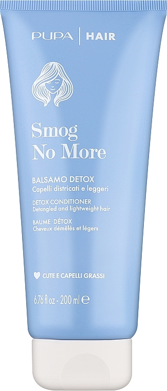 Кондиционер для жирных волос и кожи головы - Pupa Smog No More Detox Conditioner — фото N1