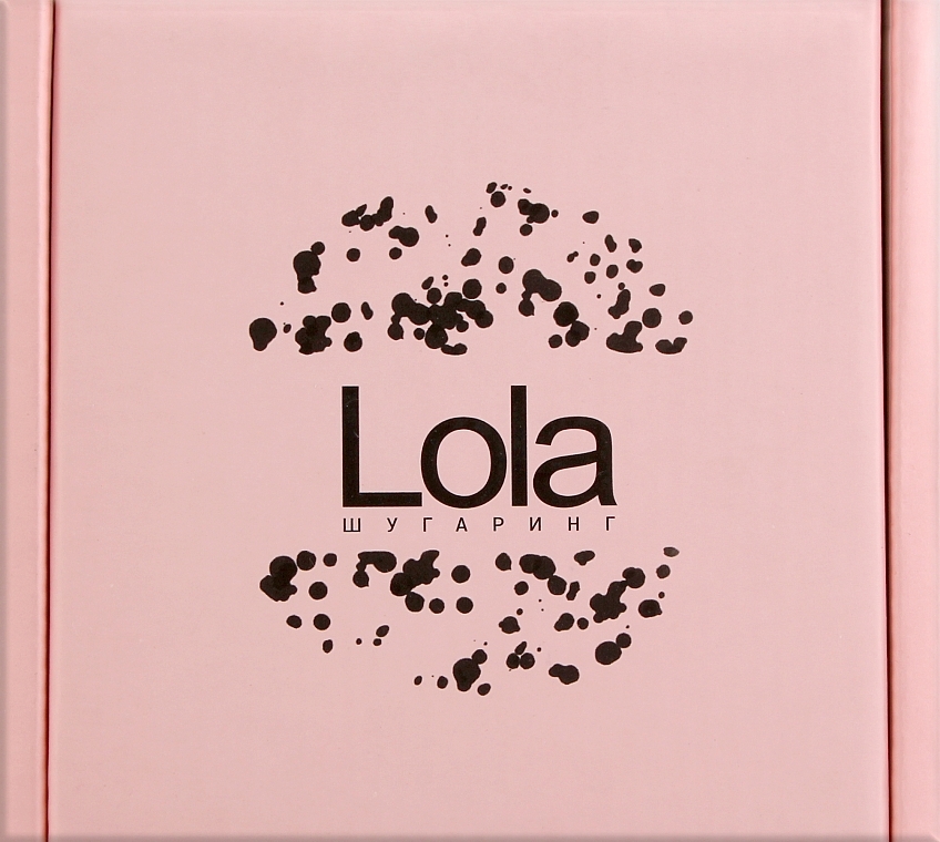 Набор для шугаринг-депиляции в коробке - Lola (sug/paste/400ml + strips/30pcs + spat/1pcs + gel/50ml)