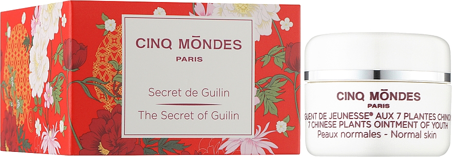 Омолаживающая мазь с 7 китайскими растениями для нормальной кожи - Cinq Mondes Paris (мини) — фото N2