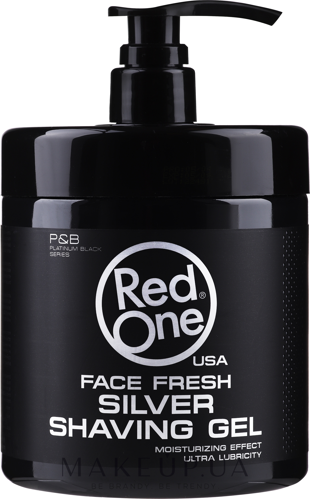 Гель для гоління - Red One Face Fresh Shaving Gel Silver — фото 1000ml