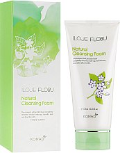 Очищувальна піна для обличчя - Konad Iloje Flobu Natural Foam Cleansing — фото N1