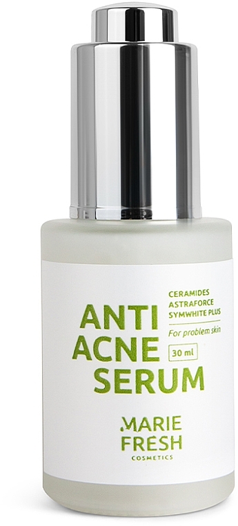 Сироватка Anti Acne з AHA кислотами для проблемної шкіри - Marie Fresh Cosmetics Anti Acne Serum — фото N2
