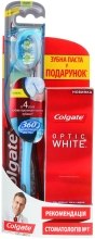 Духи, Парфюмерия, косметика Набор "Межзубная чистка 360" - Colgate (toothbrush/голубая/1шт + toothpaste/50ml)