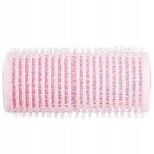 Бигуди-липучки с пенной основой, d24 мм, розовые, 12 шт - Xhair — фото N1