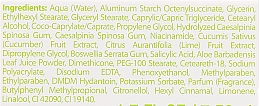 Увлажняющий матирующий крем для лица "Огурец & Лайм" - Bielenda Bouquet Nature Cucumber & Lime Moisturizing Mattifying Cream — фото N4