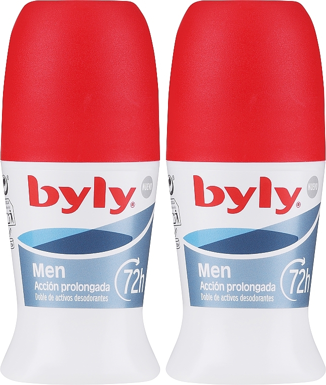 Набор - Byly For Men Deodorant Roll-On (2xdeo/50ml) — фото N1