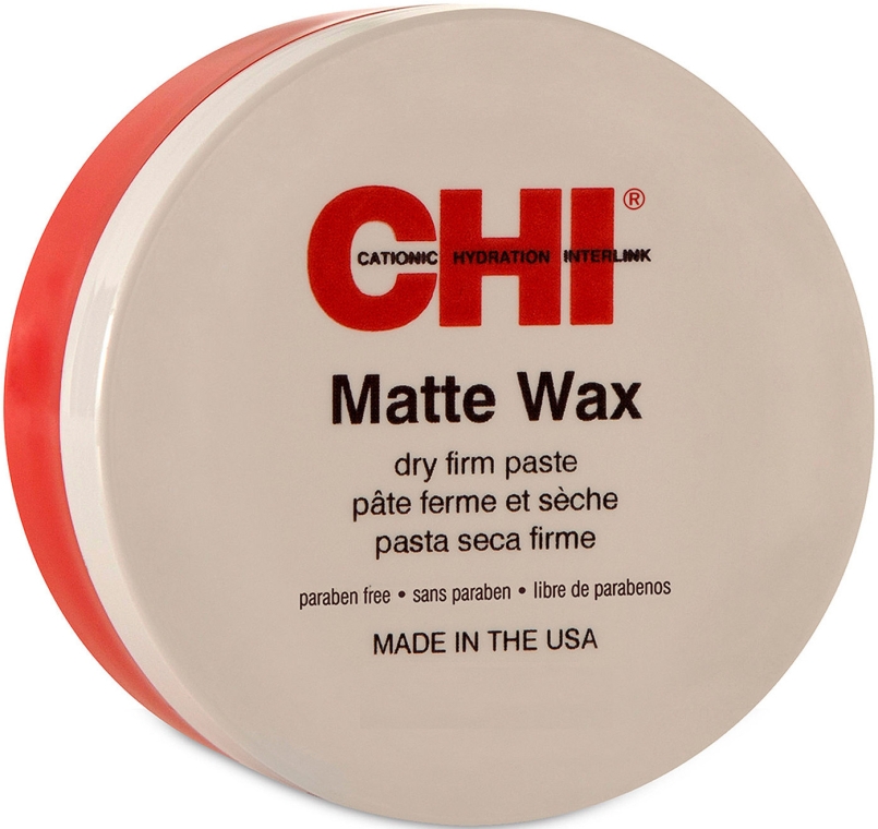 Паста завершающая структурирующая - CHI Thermal Styling Matte Wax — фото N1