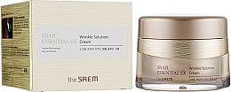 Парфумерія, косметика Крем від зморшок з равликовим секретом - The Saem Snail Essential EX Wrinkle Solution Cream